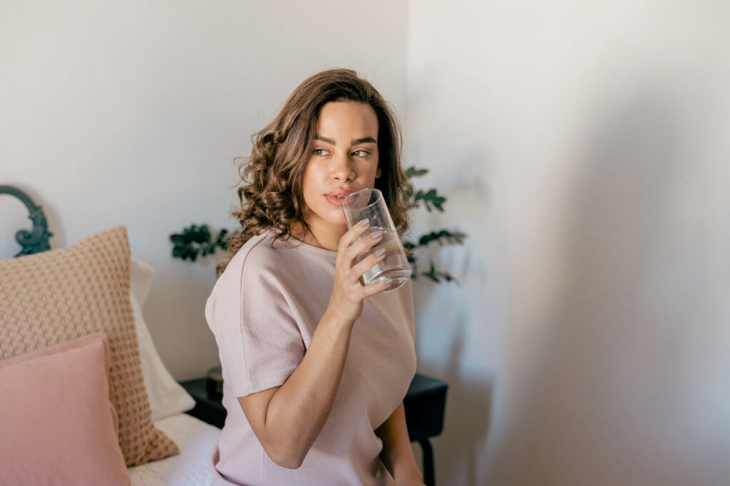 hydrate as part of your morning routine