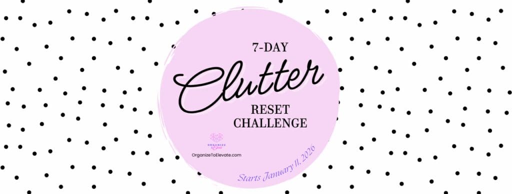 fresh start 7-day Declutter Reset Challenge